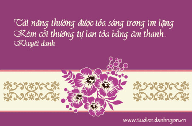 Khiêm tốn chính là đức tính của người có thực tài, khoe khoang chính là điểm yếu chí mạng của những kẻ kém cỏi. (Ảnh minh họa).